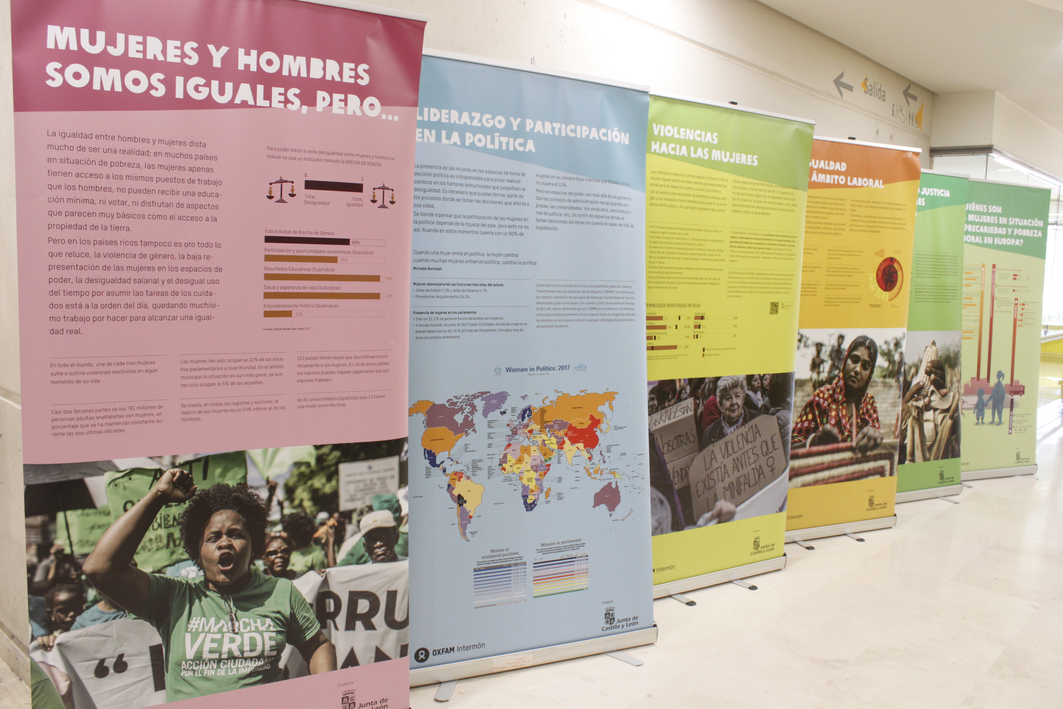 Exposición 'Mujeres y desigualdad'
