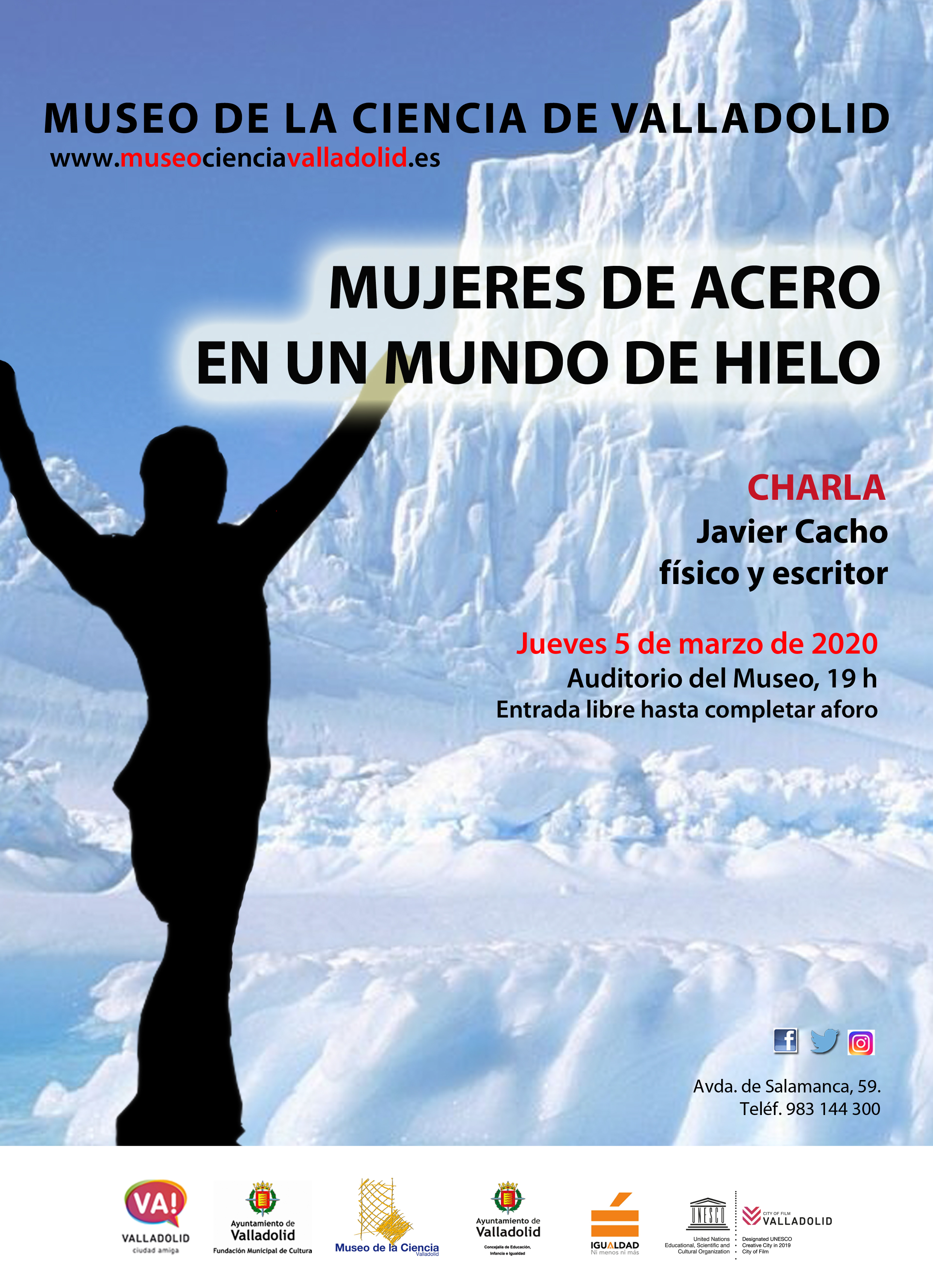 cartel charla javier cacho