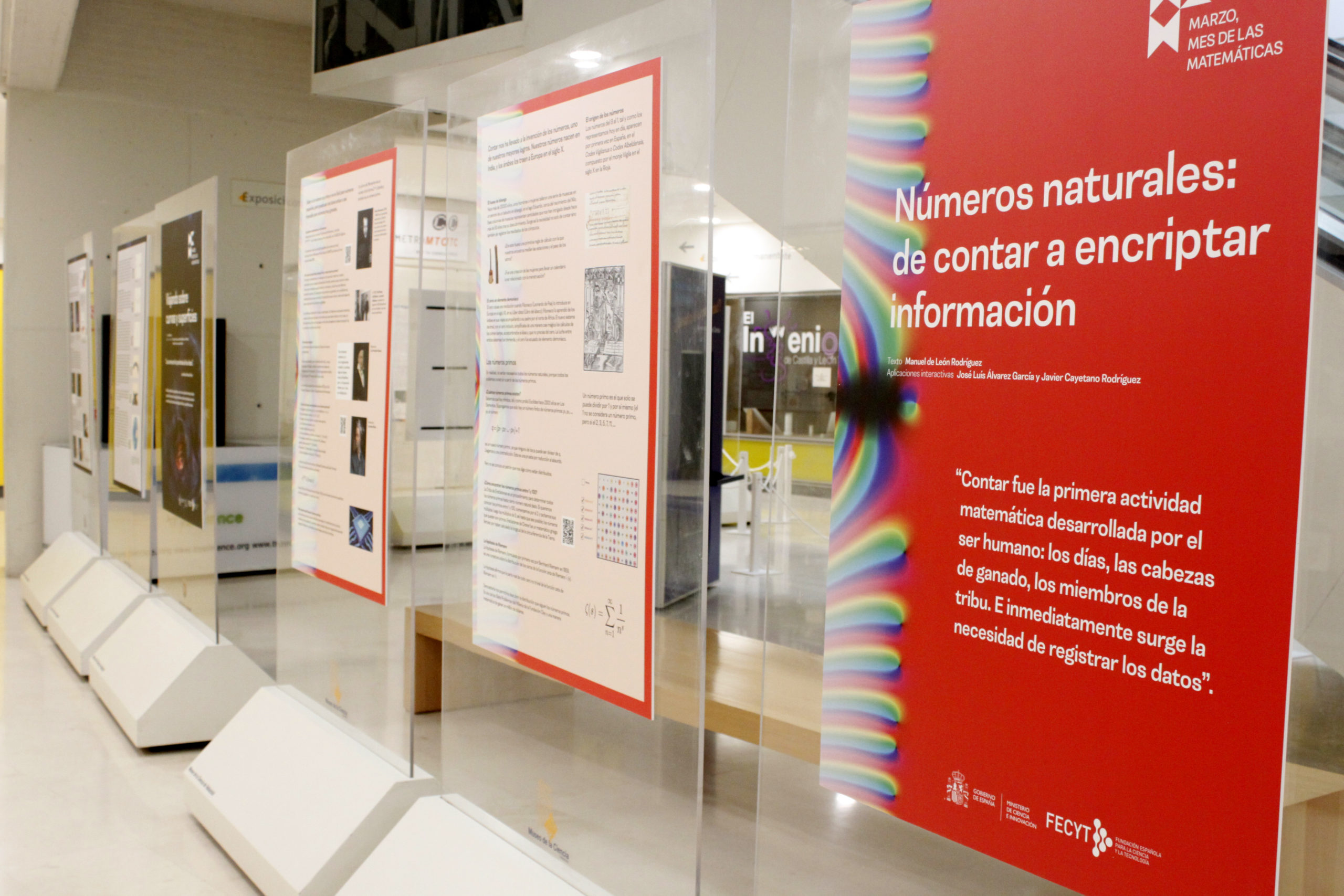 Exposición 'Matemáticas para un mundo mejor'