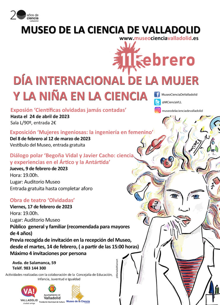 Mujer y niña ciencia 2023